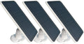 Solar Panel Charger with 13 FT Cable, Adjustable Wall Mount, 3 Pack Q3160