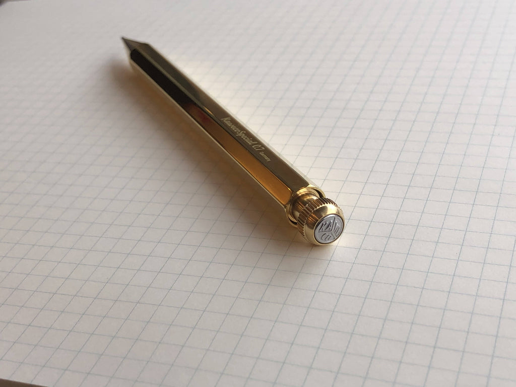 Brass 0.7 mm Mechanical Pencil H493