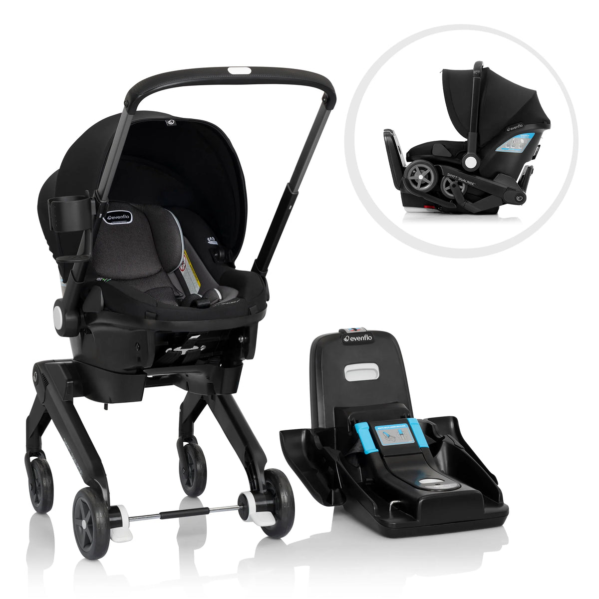 Infant Car Seat and Stroller Combo E910