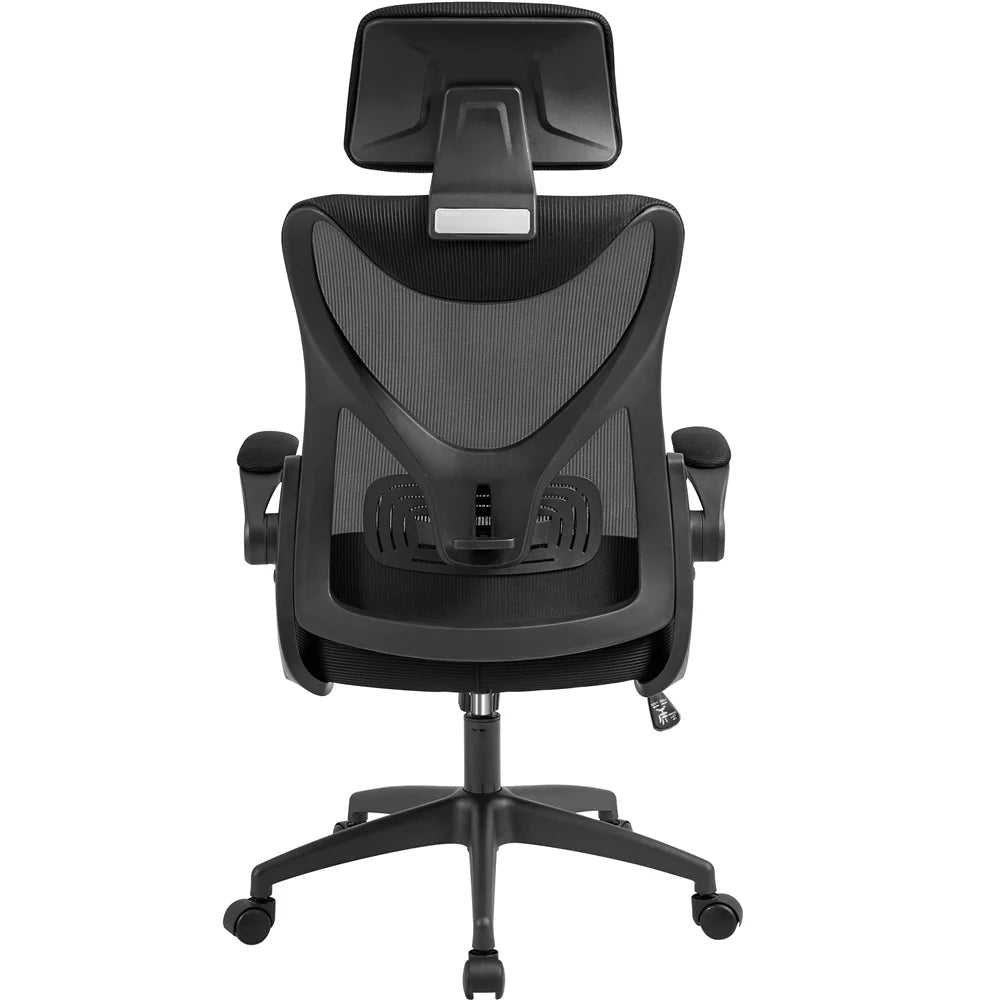 Set of 2 Black High Back Office Chair C9027