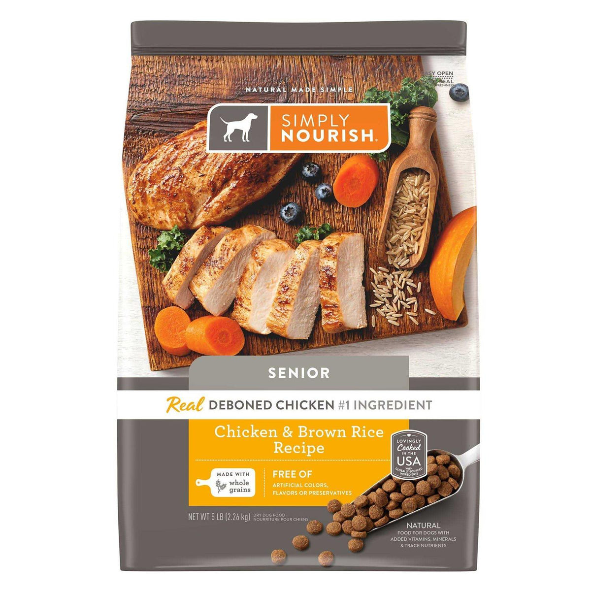 Original Senior Dry Dog Food V6494