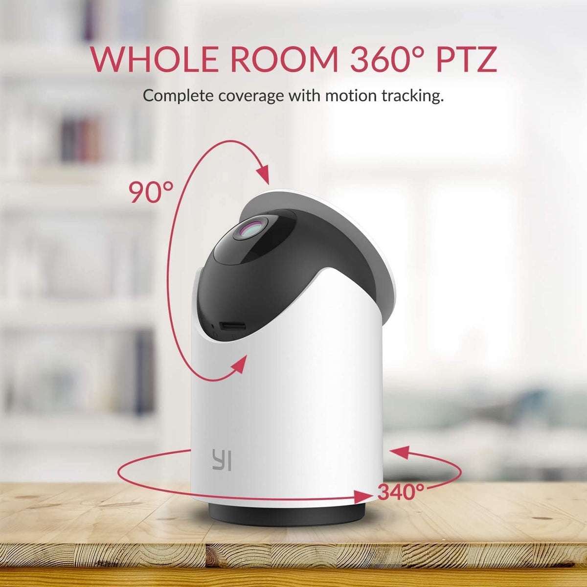 Indoor WiFi Security Dome Camera with Night Vision, 2-Way Audio, 1080p, 360-degree, 2pc M606
