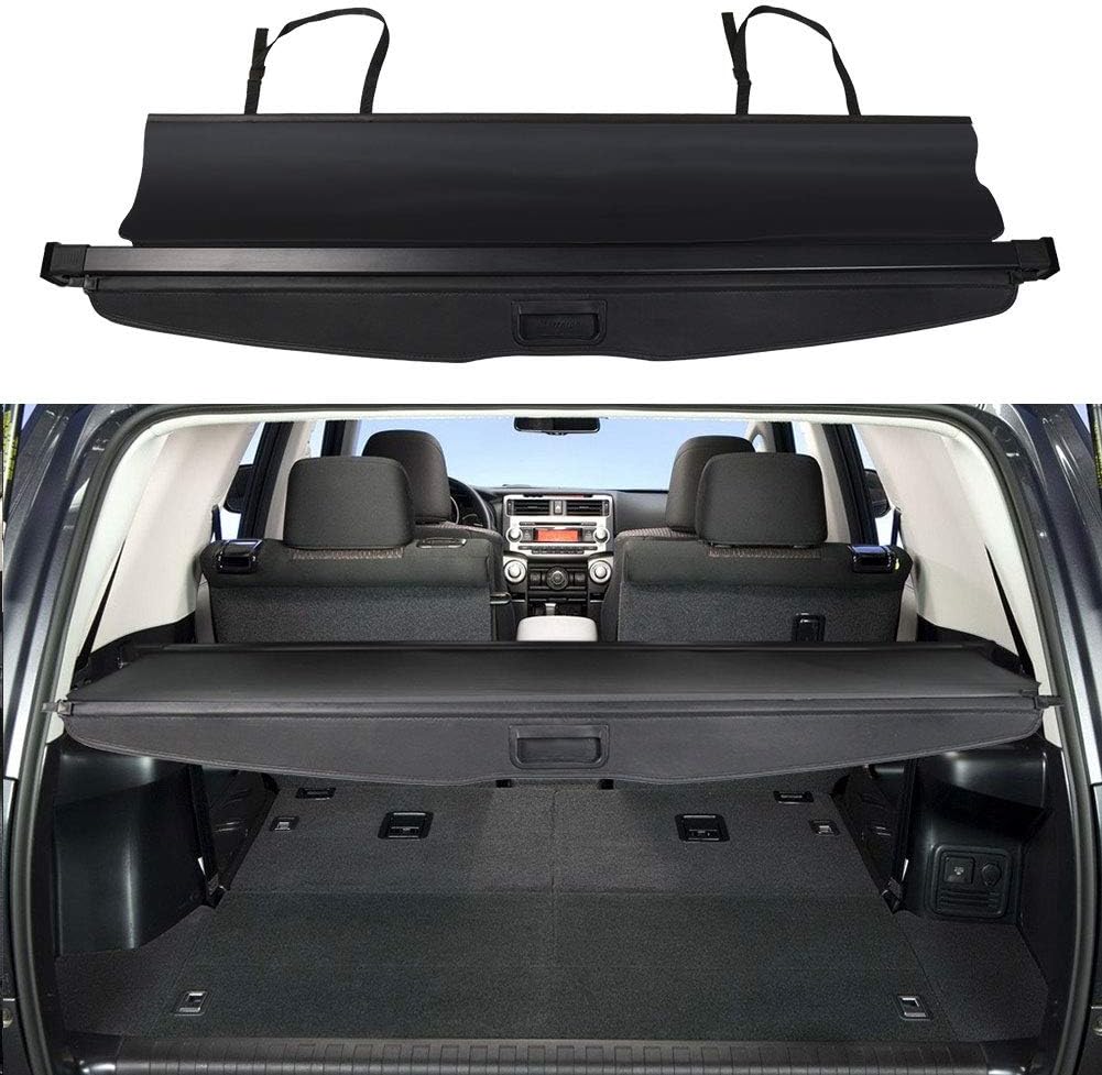 Black Retractable Trunk Shade O621