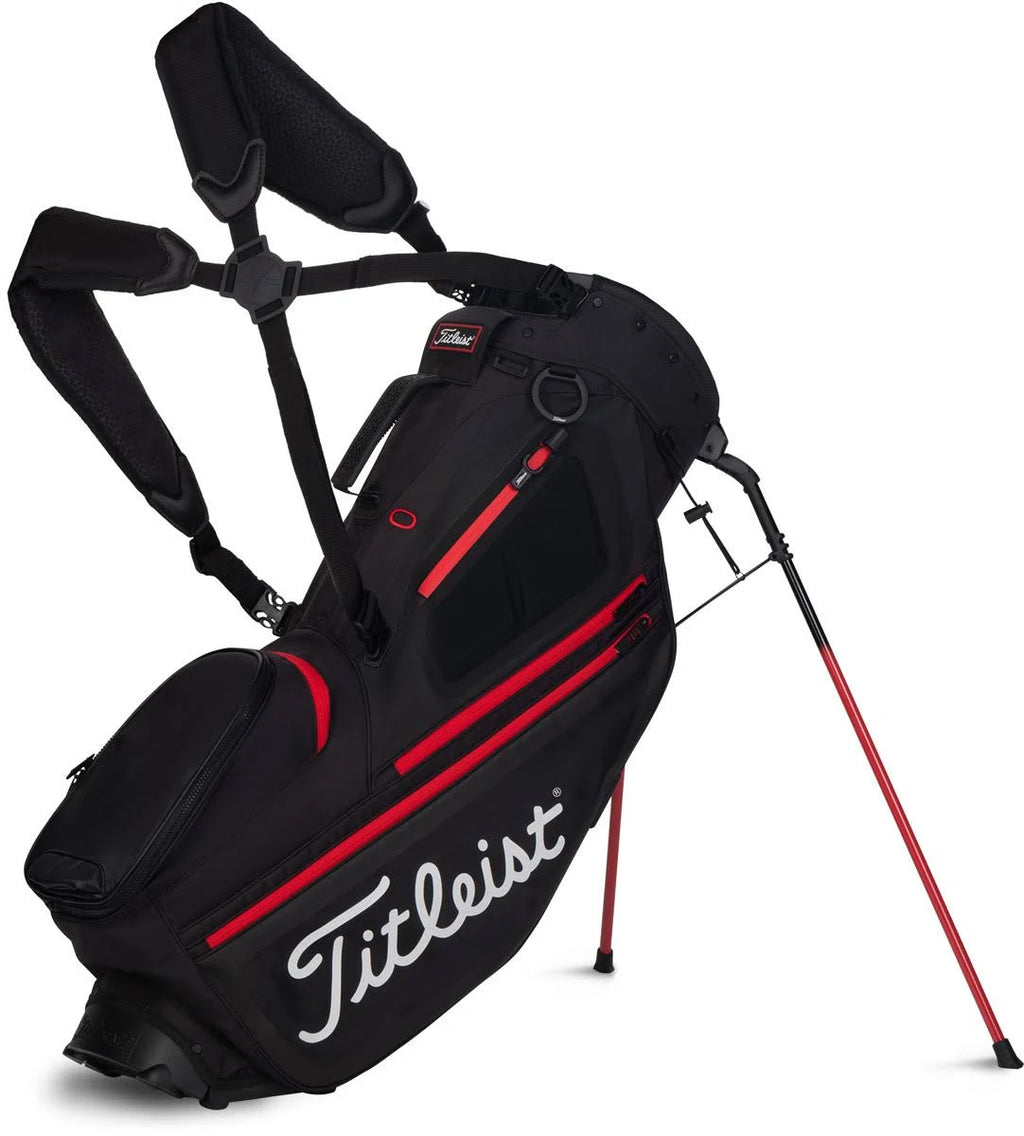 Black Red Stand Bag K262