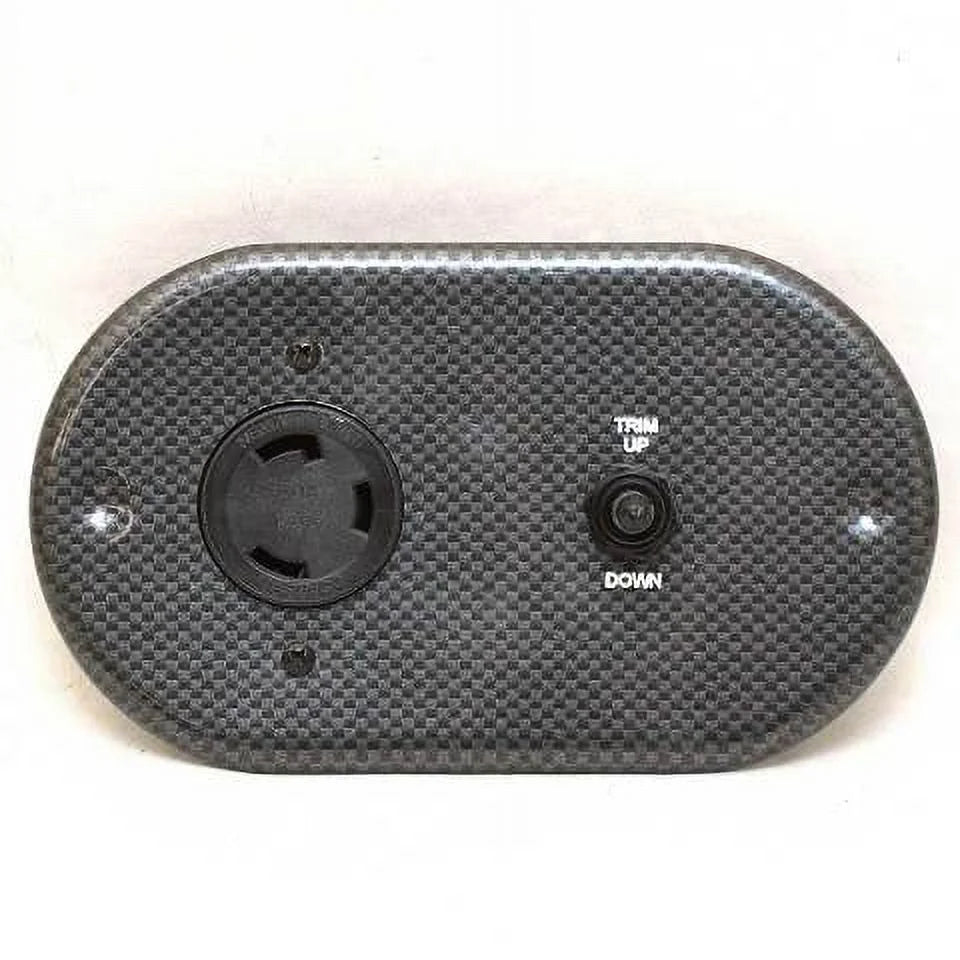 Boat Trolling Motor Panel 7 1/8 x 4 1/8 Inch 30A 125V I255