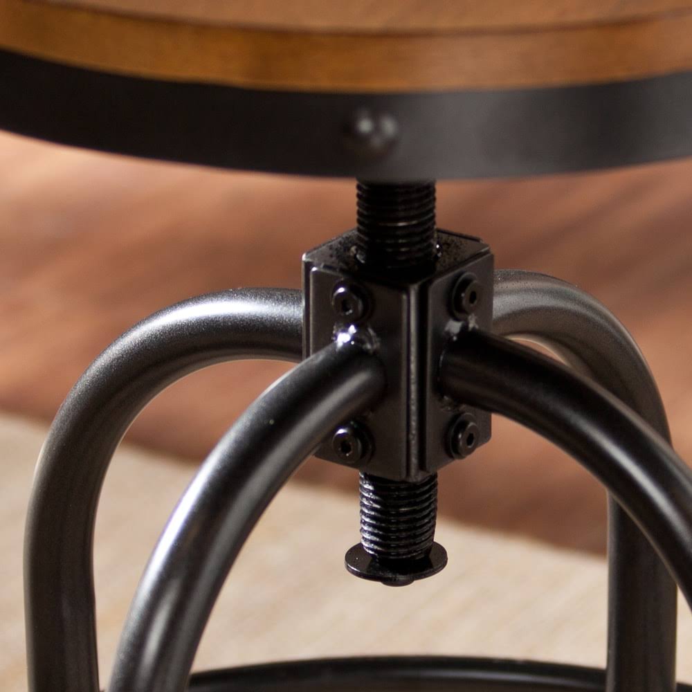 Adjustable Industrial-style Stool N723142