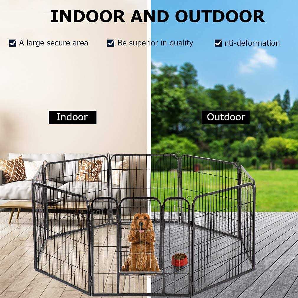 Heavy Duty Pet Playpen Dog Exercise Pen Cat Fence H169