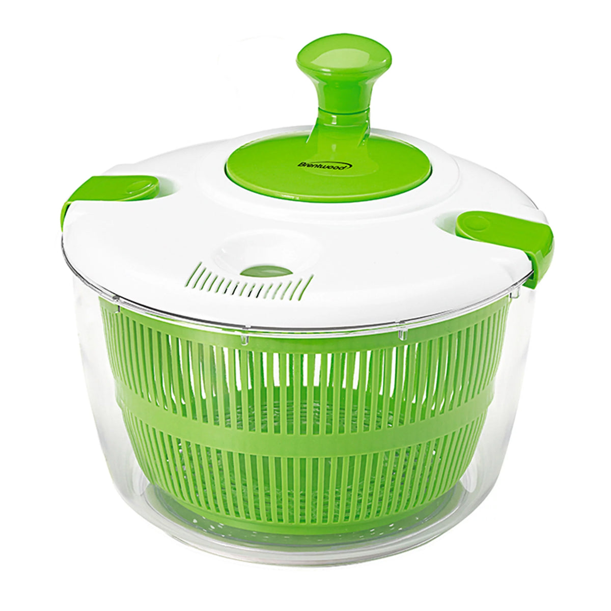 5 Quart Salad Spinner with Serving Bowl Green U6219