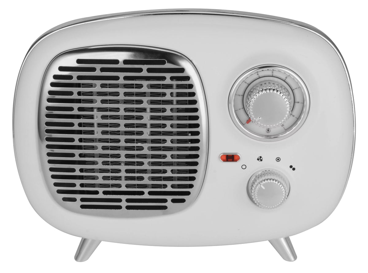White Retro Heater 1500W Y8092