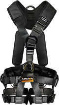 Tactical Full Body EVA Padded Zipline Harness 23kN M-L Black Y928