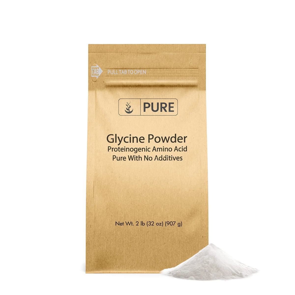Glycine Powder 2lb Non-GMO Amino Acid M39812