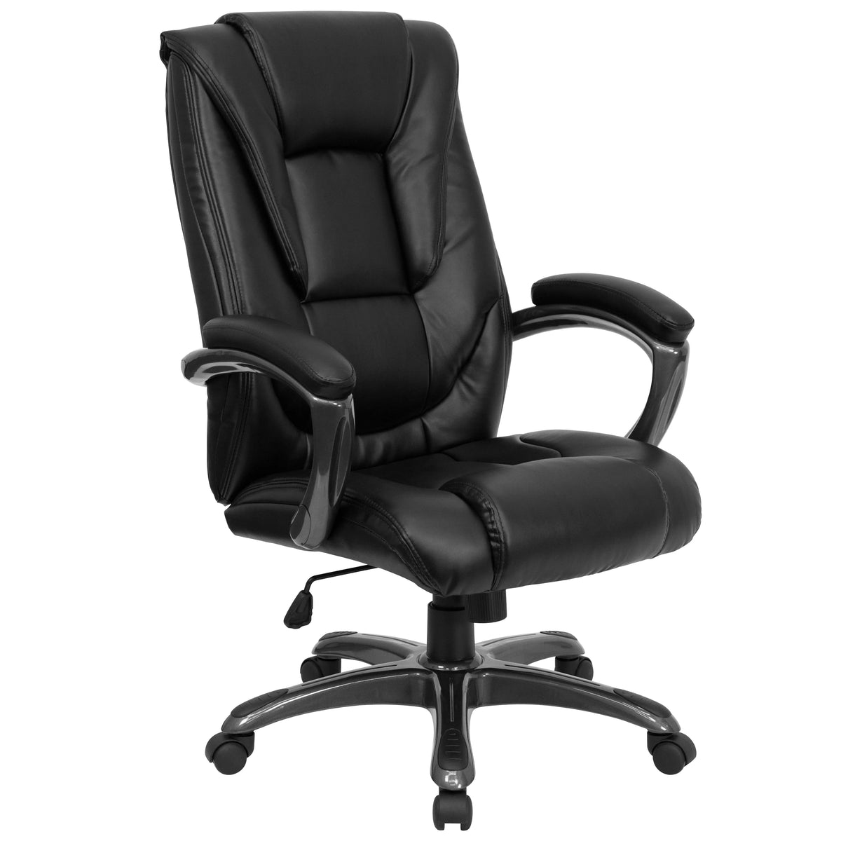 Black LeatherSoft High Back Ergonomic Office Chair E241