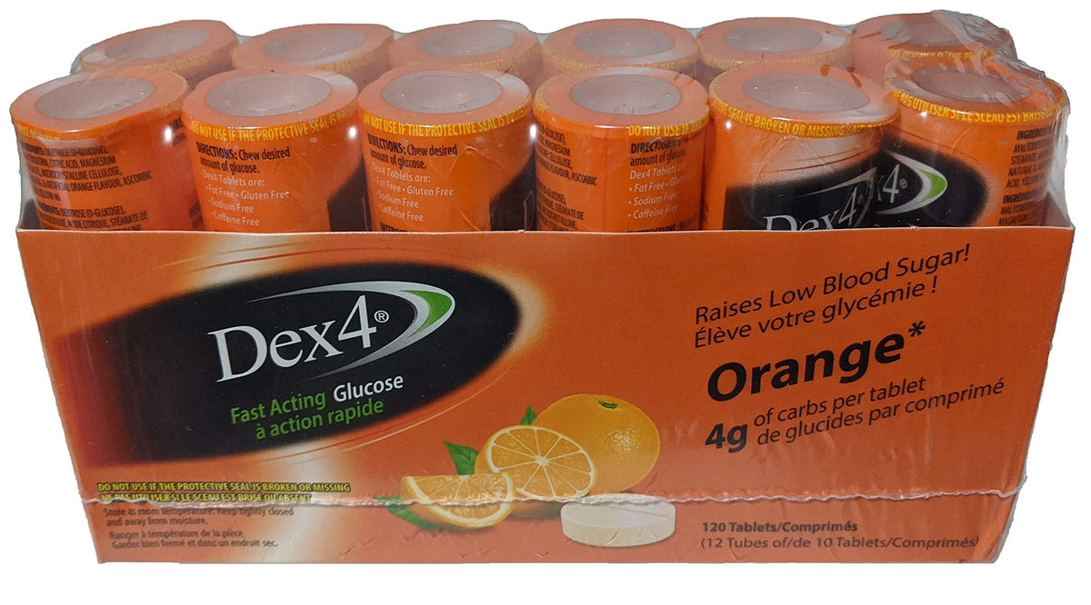 Orange Glucose Tablets 12-Pack D890713
