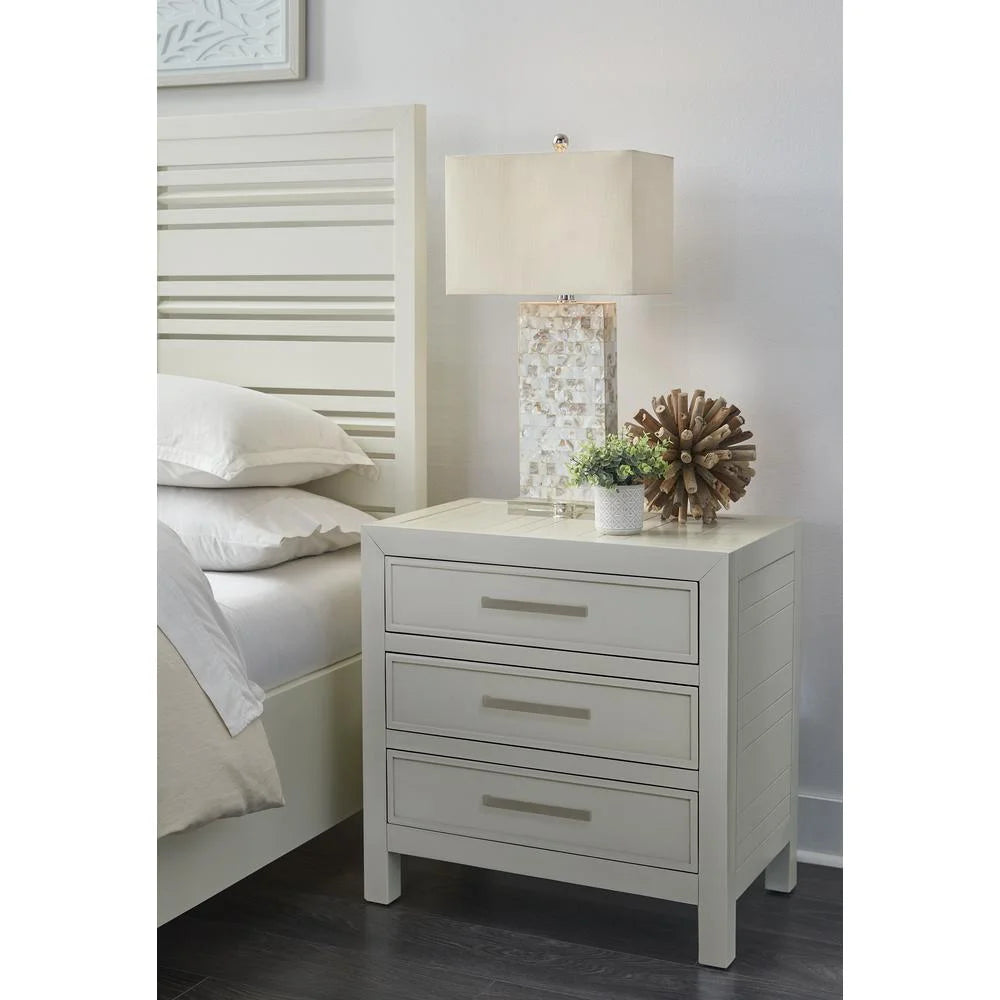 Three Drawer USB Charging Nightstand I320330