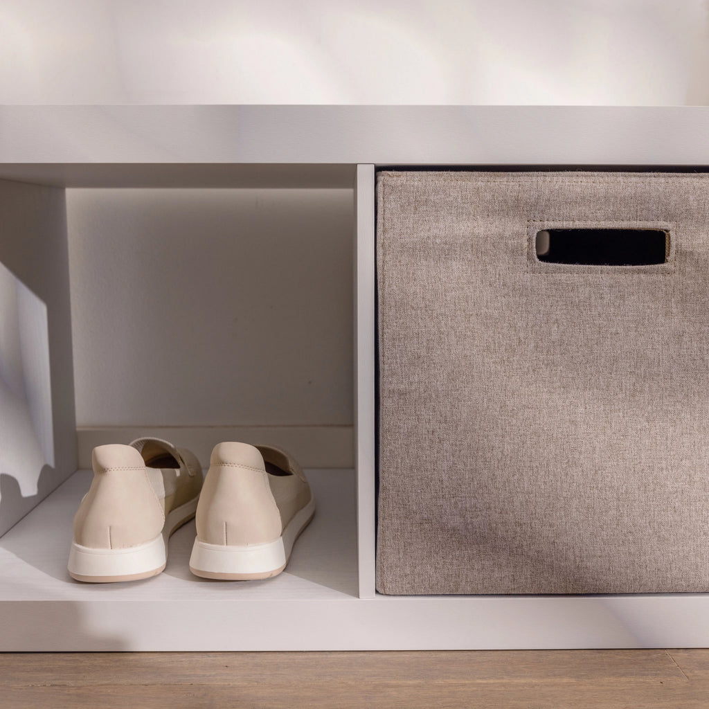 4-Cube Vertical Storage Organizer White T152303