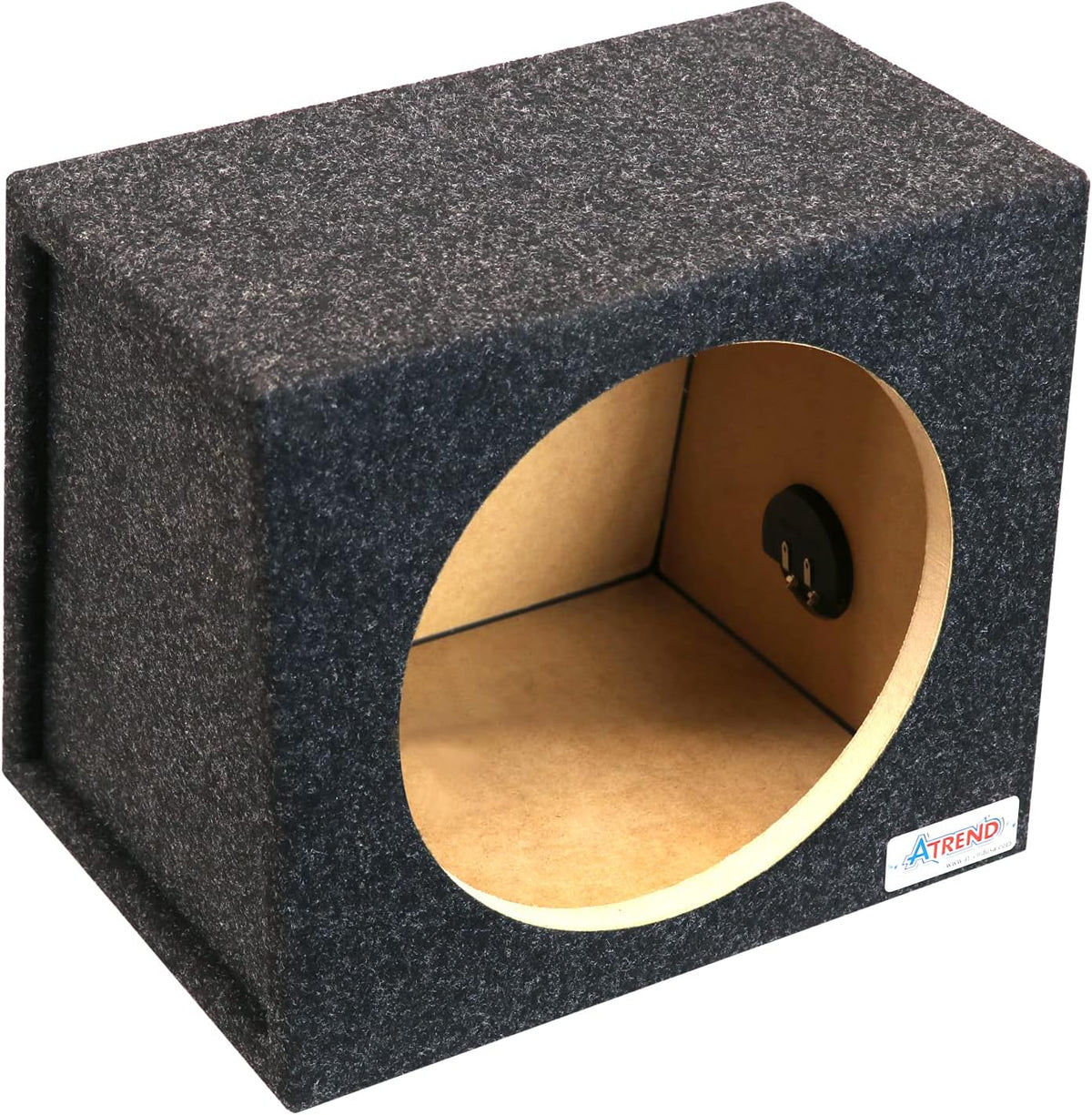 12" Single Sealed Subwoofer Enclosure, Pack of 2 V9529