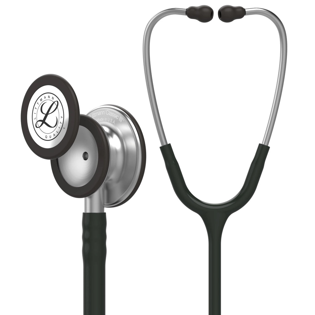 Black Tube 27 inch Stethoscope D4290
