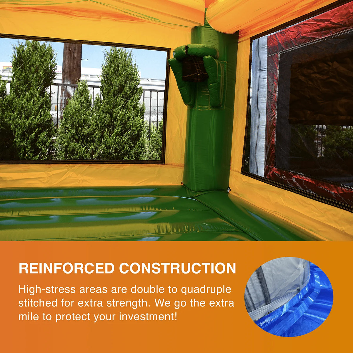 Commercial Grade Bounce House with Blower W407