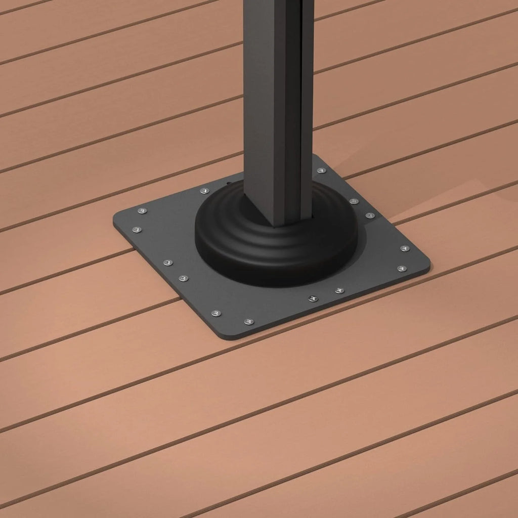 Offset Patio Umbrella Steel Plate Base X2691