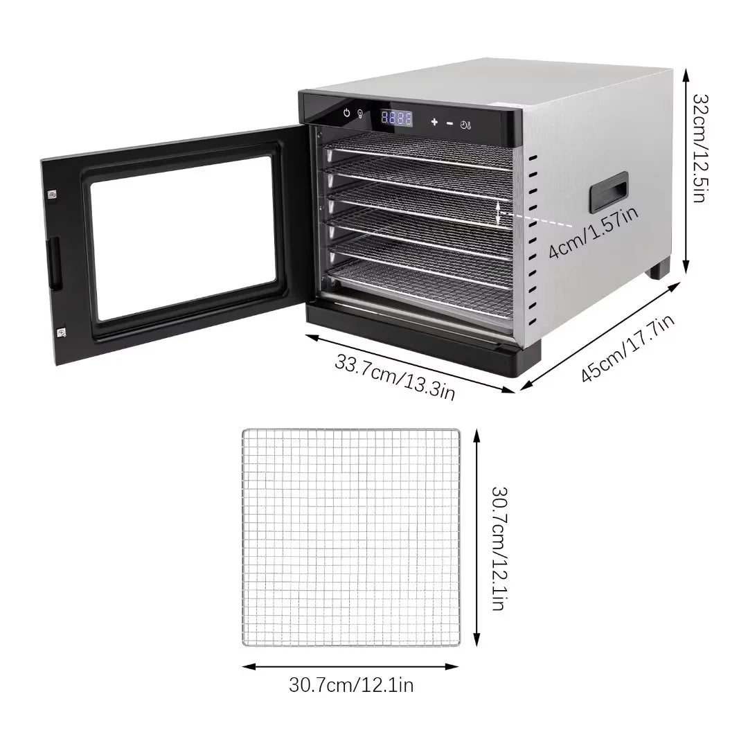 700W 6 Trays Dehydrator J471