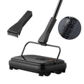 Carpet Sweeper Manual 7.87 in Non Electric Horsehair Black K1000