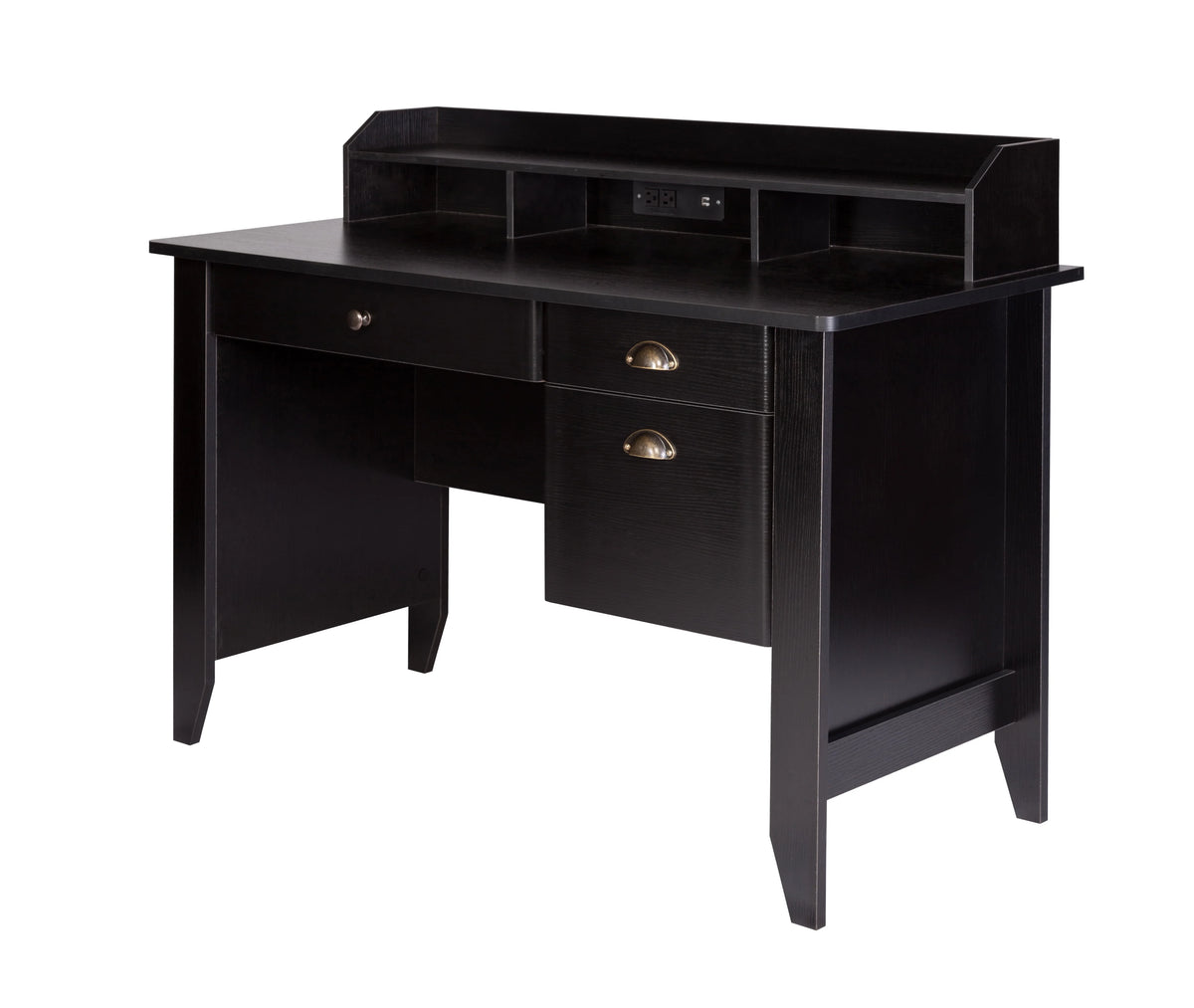 Black Executive Desk V20842