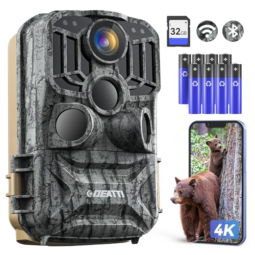 Trail Camera 48MP 4K WiFi Bluetooth Night Vision Waterproof N15272