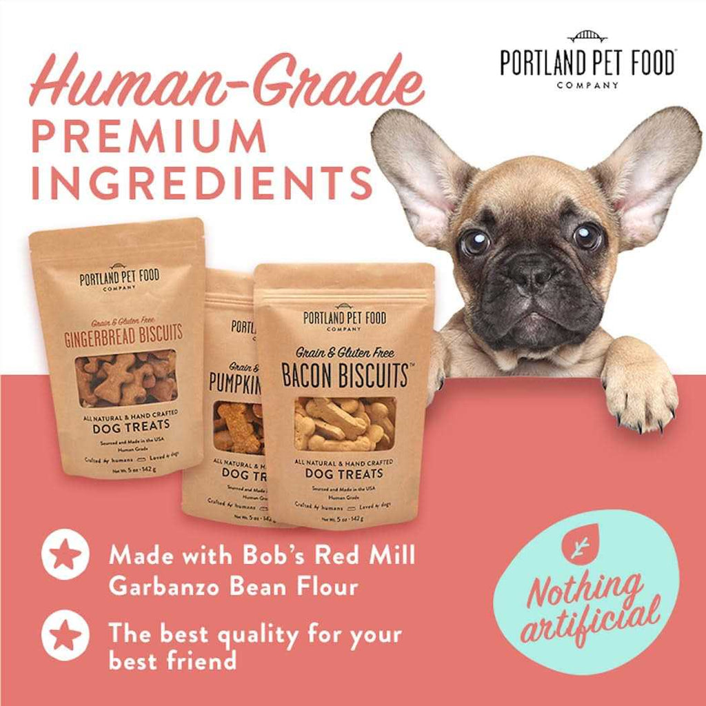 Bacon Biscuits Grain-Free Gluten-Free Dog Treats D242