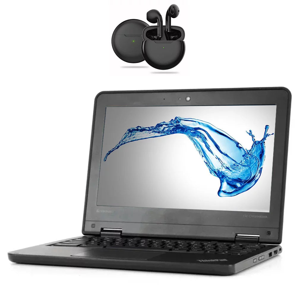 11.6" Intel Celeron 4GB RAM 16GB Storage Chromebook with Pro 6 Wireless Earbuds H996003