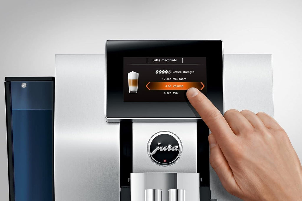 Aluminum Automatic Espresso & Cappuccino Machine with Touch screen Z98347