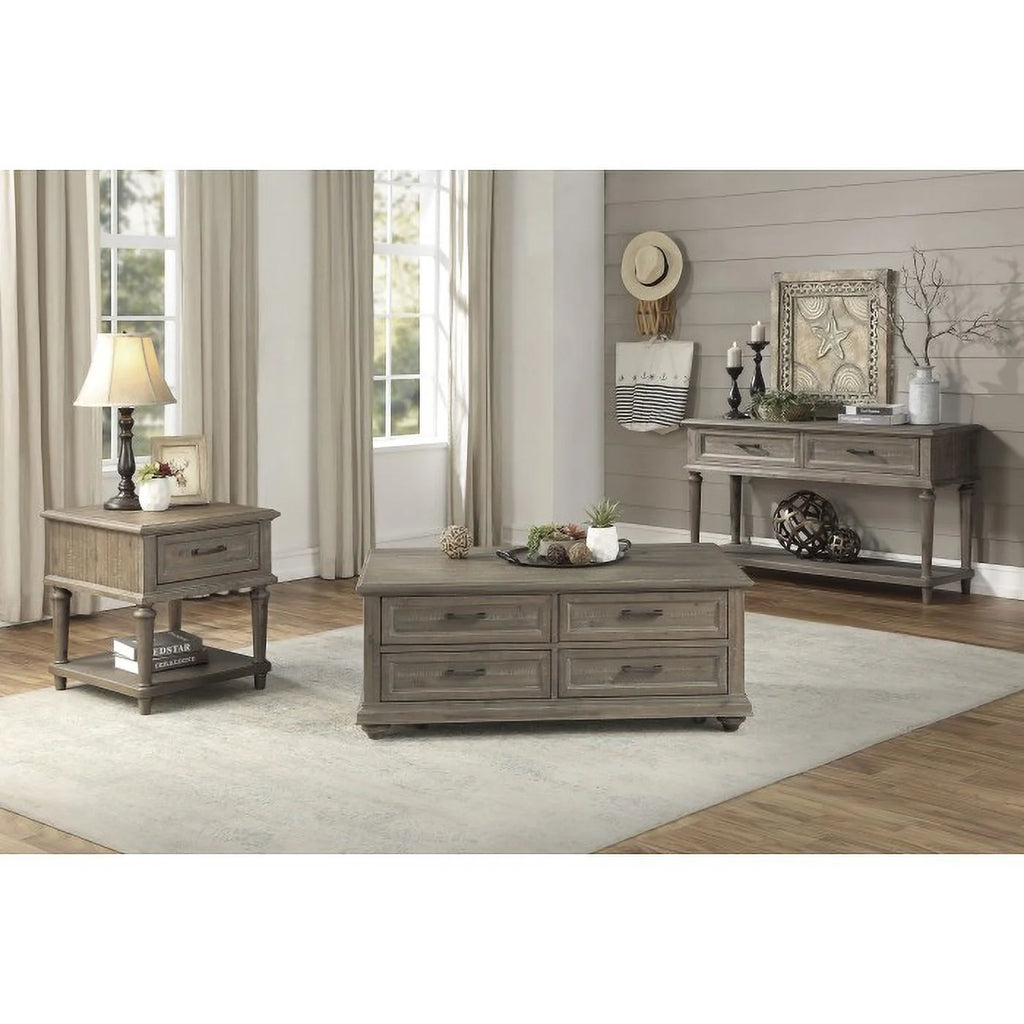 Wood 4 Drawer Coffee Table H800