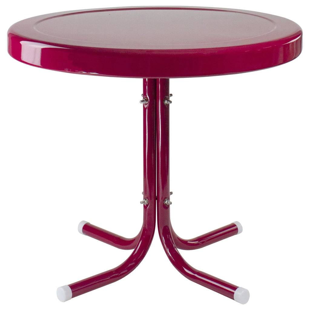 22" Outdoor Retro Tulip Side Table A16056