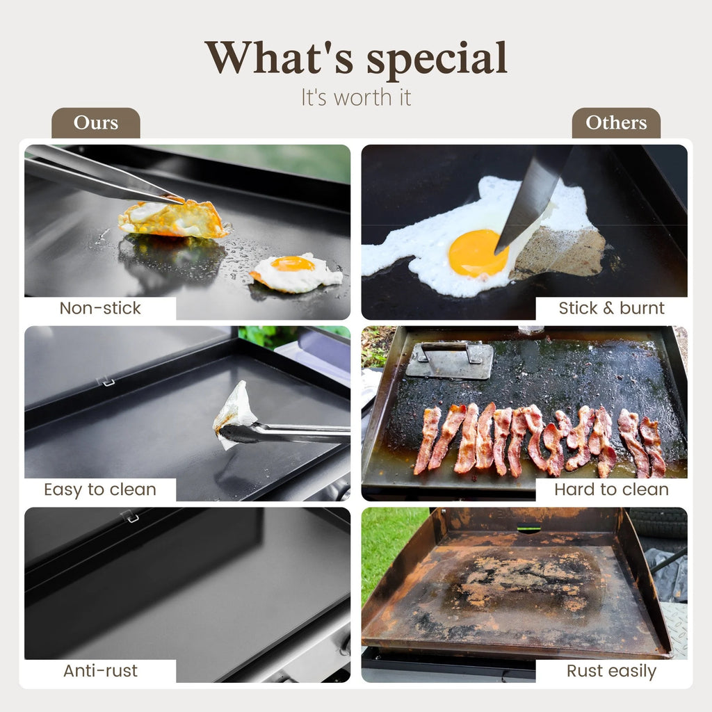 3-Burner Propane Gas Griddle I974