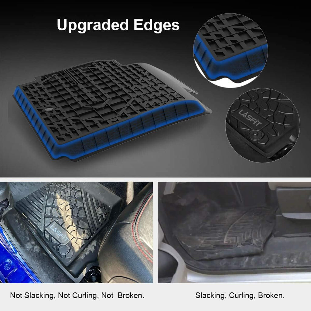 TPE Truck Floor Liners for Ford Ranger SuperCrew Cab P47508