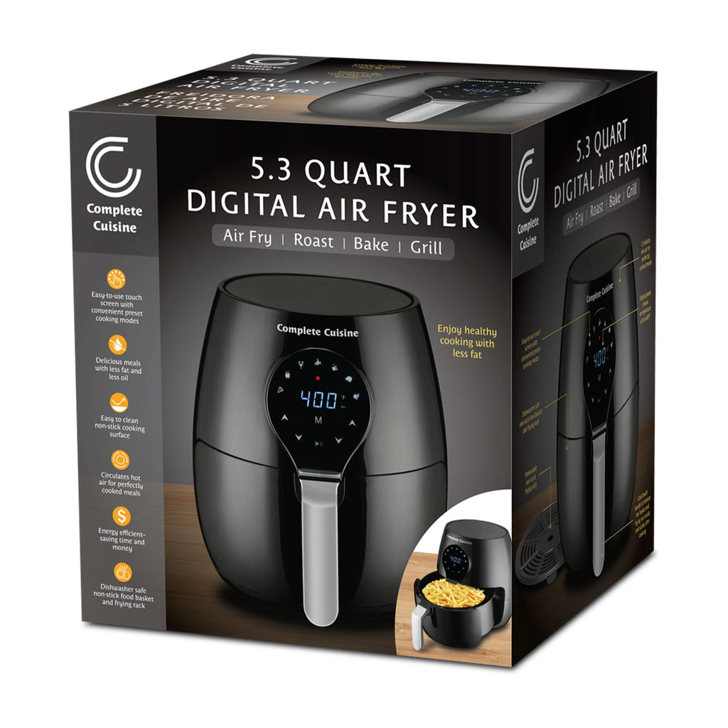 5.3-Quart Digital Air Fryer H117845