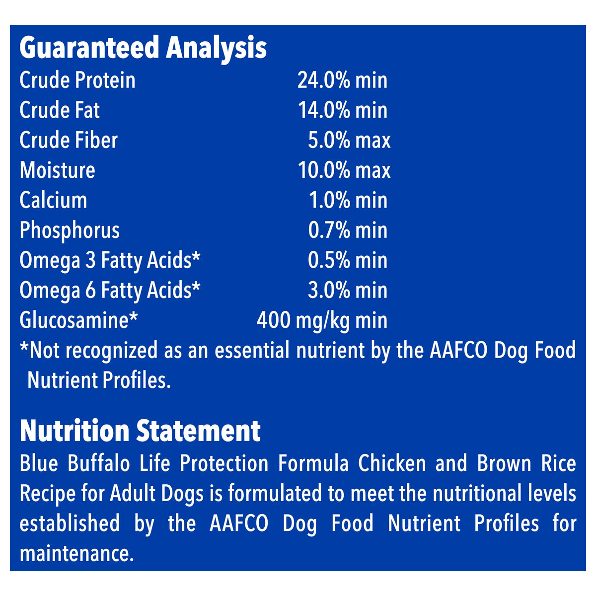 Chicken and Brown Rice Dry Dog Food 15 lb. Bag D844280