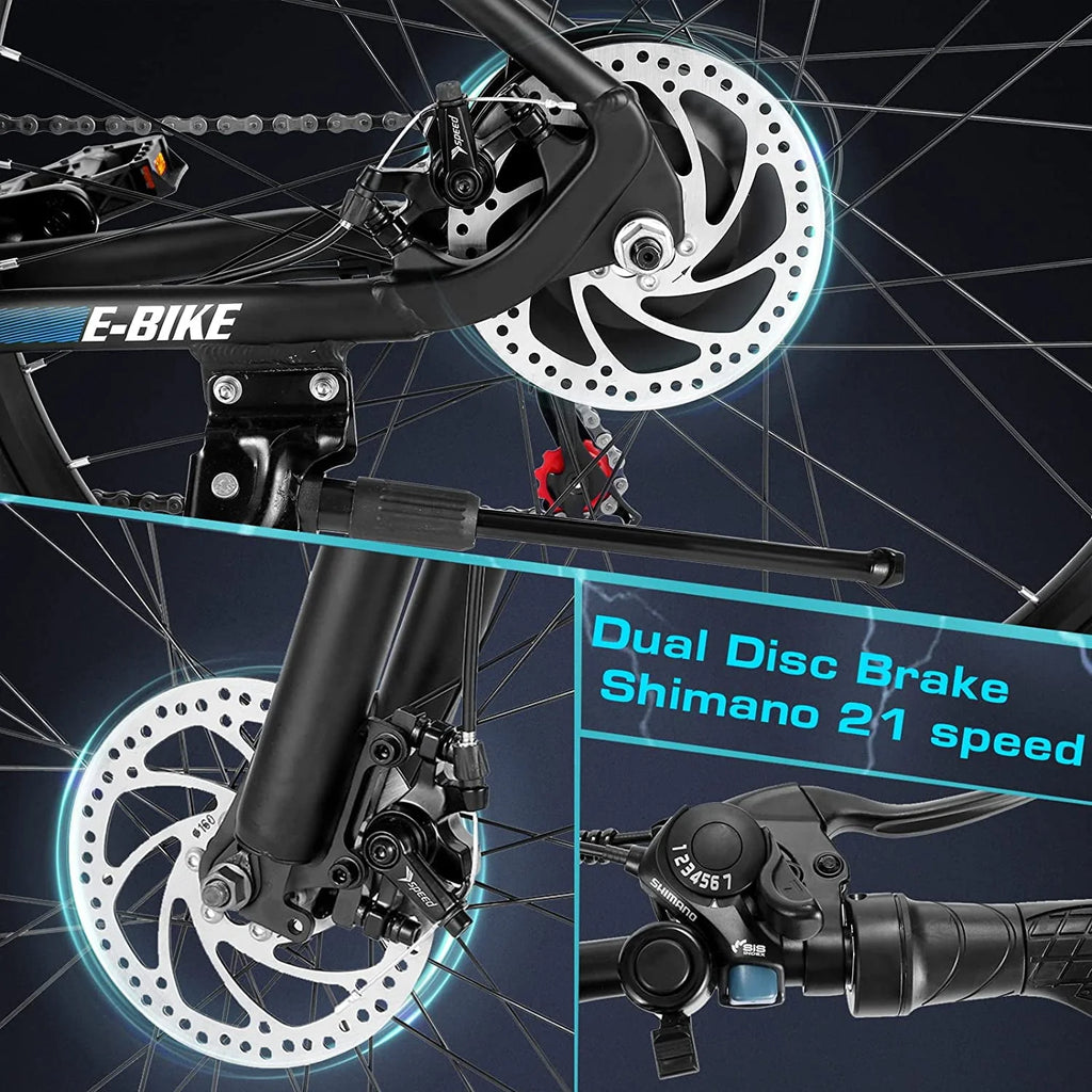 Electric Mountain Bike 500W 21 Speed U110