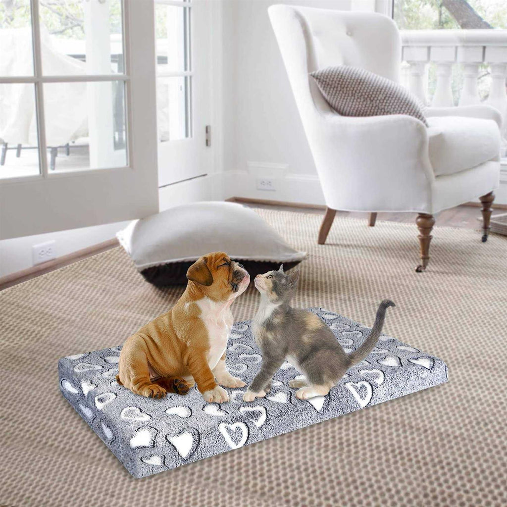 Reversible Dog Crate Mat with Removable Washable Cover G210