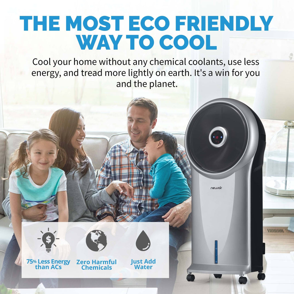 White Evaporative Air Cooler Portable Fan X302