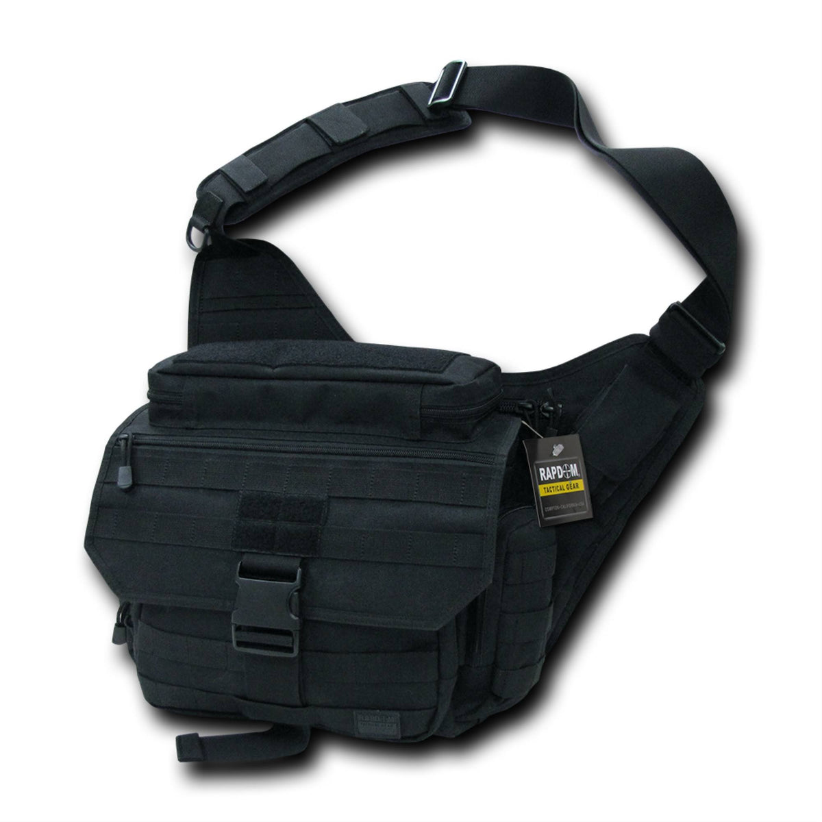 Black Tactical Messenger Bag C379981