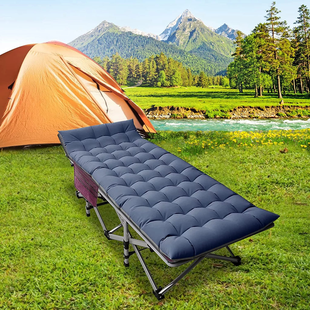 Folding Bed with Mattress and Carrying Bag W411557