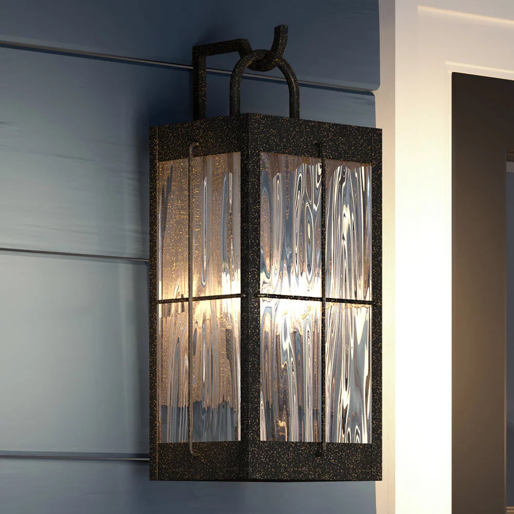 19.00''H x 8.25''W Urban Bronze Outdoor Wall Sconce L39191