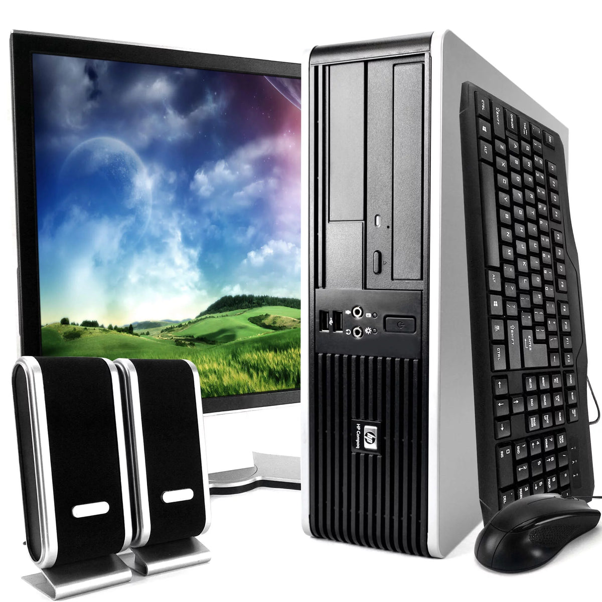 Desktop Intel Core 2 Duo 4GB RAM 500GB HDD with 19" Monitor Keyboard Mouse Bundle M829727