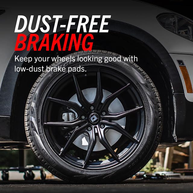 Front OE Replacement Brake Rotors and Ceramic Brake Pads F461483