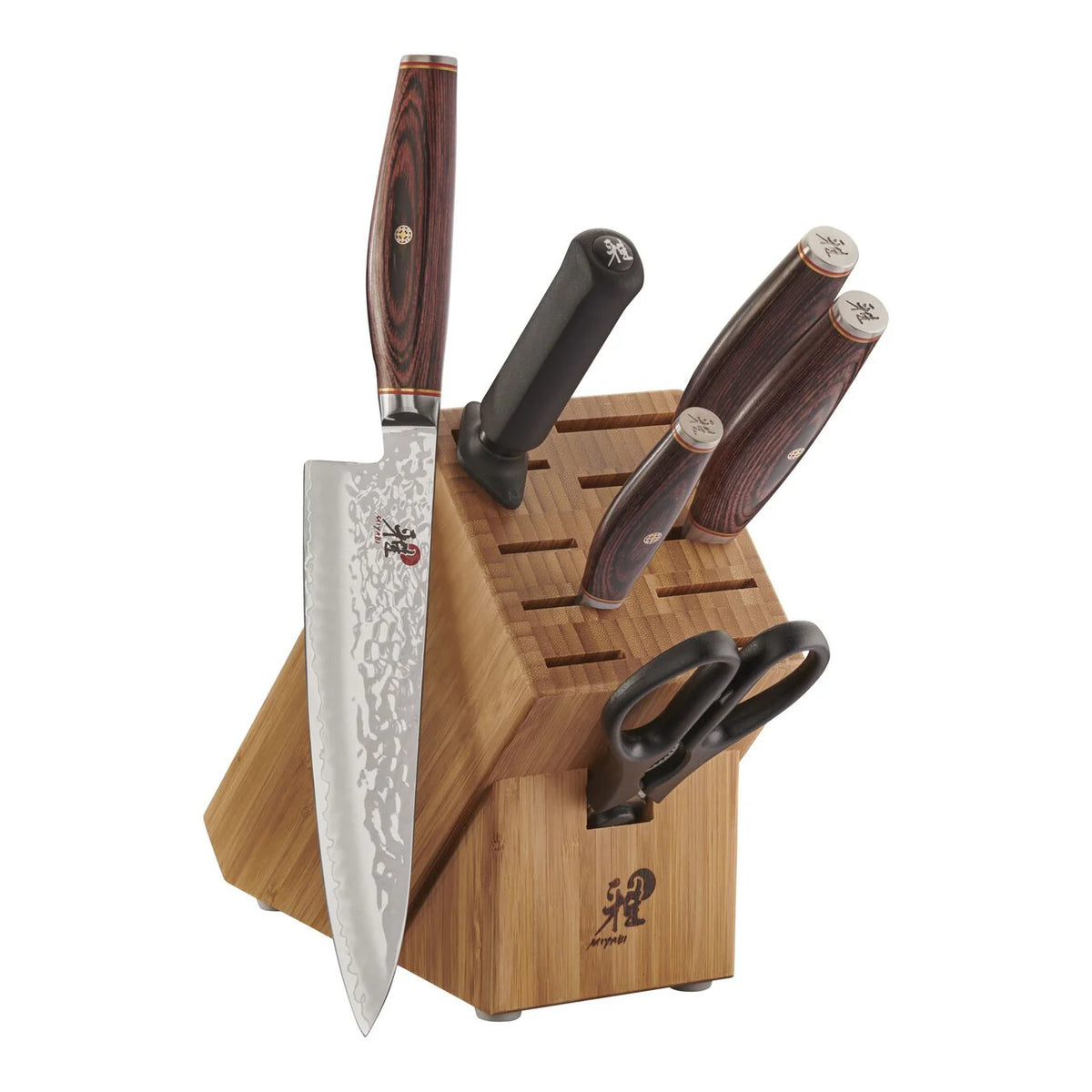 7pc Knife Block Set Q745