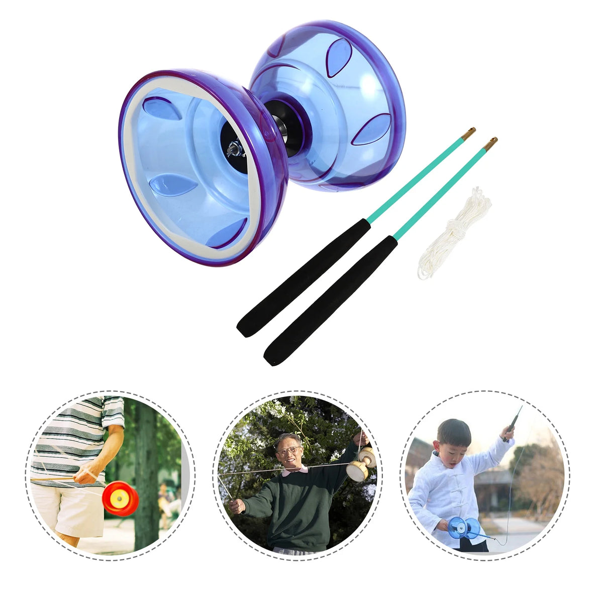 Chinese Yoyo Diabolo Toy E6252
