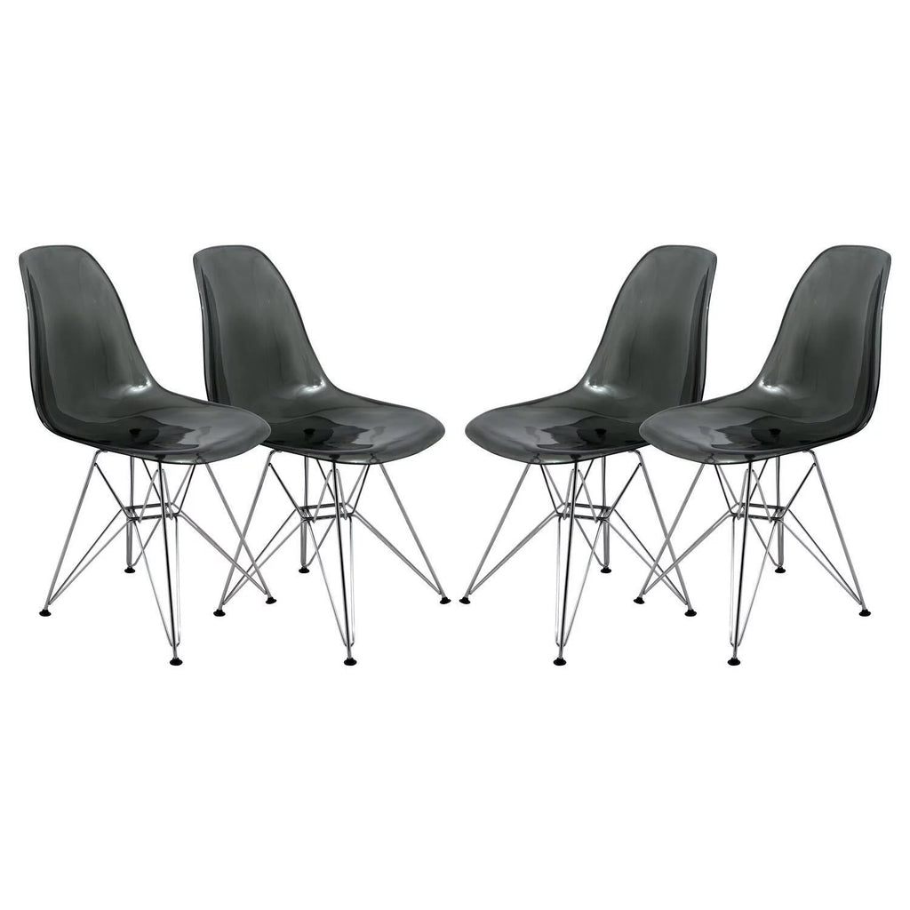 Molded Eiffel Side Chair Set of 4 A4121