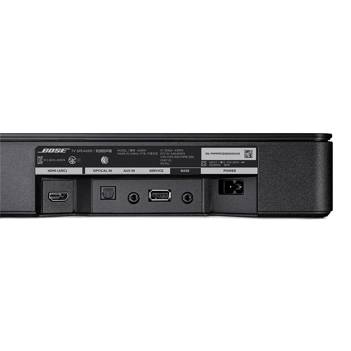 Black Wireless Bluetooth Soundbar K967550