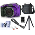 20MP 1080p HD Bridge Digital Camera Purple X597000