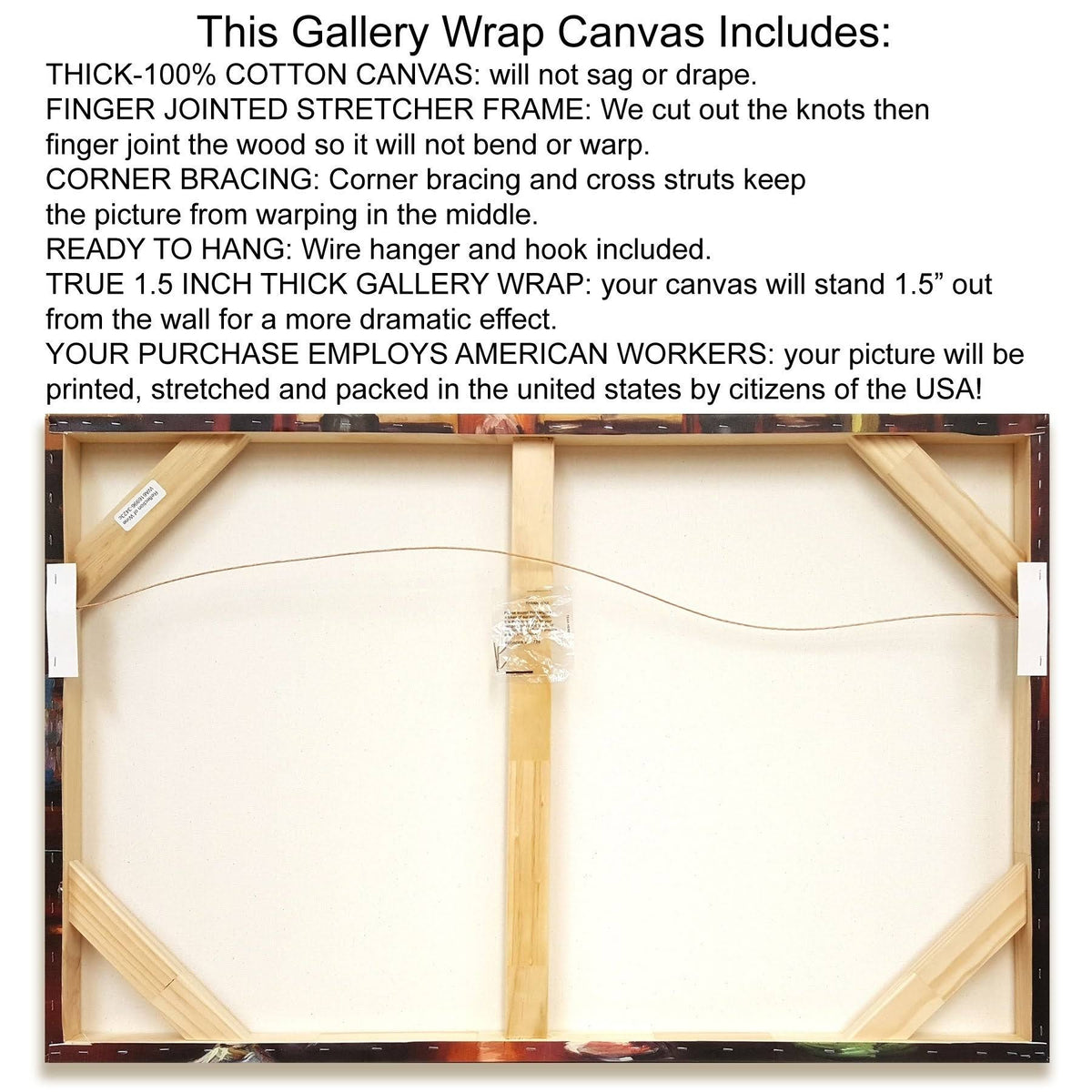 Painting Print on Wrapped Canvas F709071